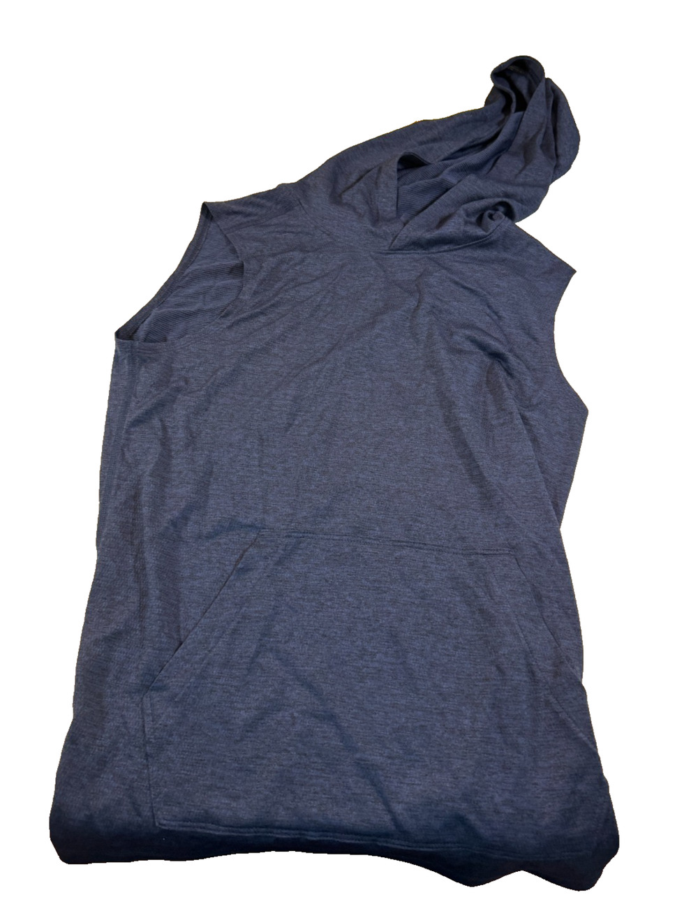 DSG Boys' Athletic Hoodie Tank Top Sleeveless Navy Blue Size Large 14/16